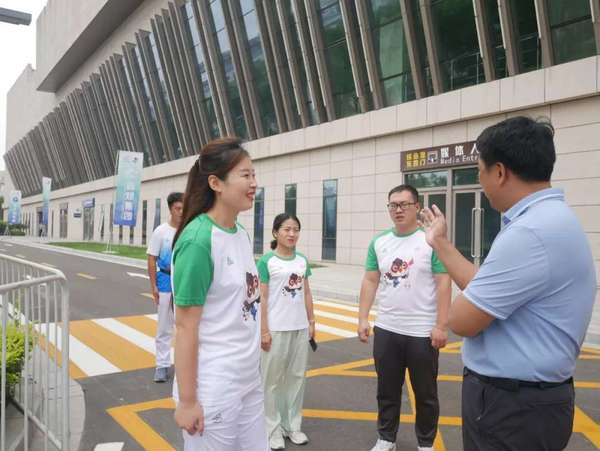 二青会 科院志愿服务在行动 | 共青团山西省委副书记吴兴等领导看望慰问Beat365官网志愿者们