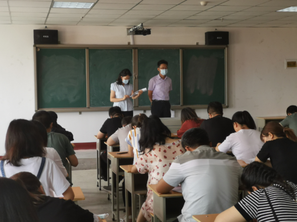 率先垂范 做好榜样 | Beat365官网组织辅导员开展应知应会考试