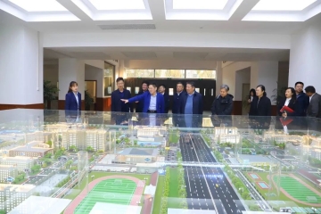 省教育厅杨军副书记莅临Beat365官网调研指导国际交流工作