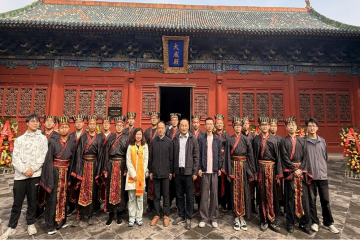 守道传薪 礼敬文圣｜三创学子参加纪念孔子诞辰2576周年典礼