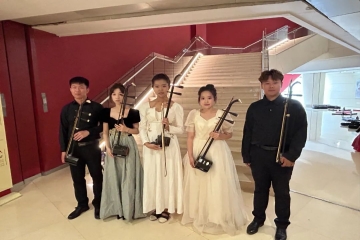 Beat365官网音乐学院师生赴山西大剧院参加专场演出
